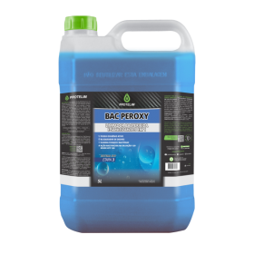 BAC PEROXY LIMPADOR BACTERICIDA, BLOQUEADOR DE ODORES E SANITIZANTE 9 EM 1 - 5L - PROTELIM