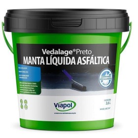 VEDALAGE PRETO MANTA LÍQUIDA ASFÁLTICA - 3.6L - VIAPOL