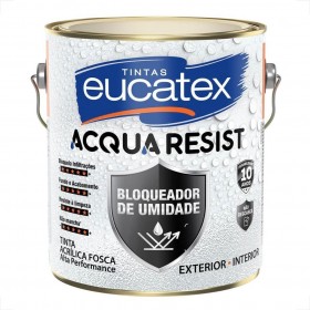 ACQUA RESIST BLOQUEADOR DE UMIDADE BRANCO FOSCO - 3.6L - EUCATEX