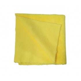 TOALHA DE MICROFIBRA 300GSM CORTE LAZER AMARELA - 40CM X 40CM - AUTOAMERICA