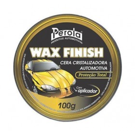 CERA CRISTALIZADORA AUTOMOTIVA WAX FINISH - 100G - PÉROLA
