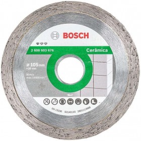 DISCO DIAMANTADO LISO CERÂMICA STANDARD 105MM - BOSCH