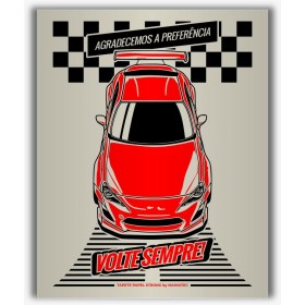 TAPETE DE PAPEL PARA CARRO VOLTE SEMPRE - 4KG - NAIMATEC